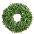 21 inch Boxwood Wreath in Green
